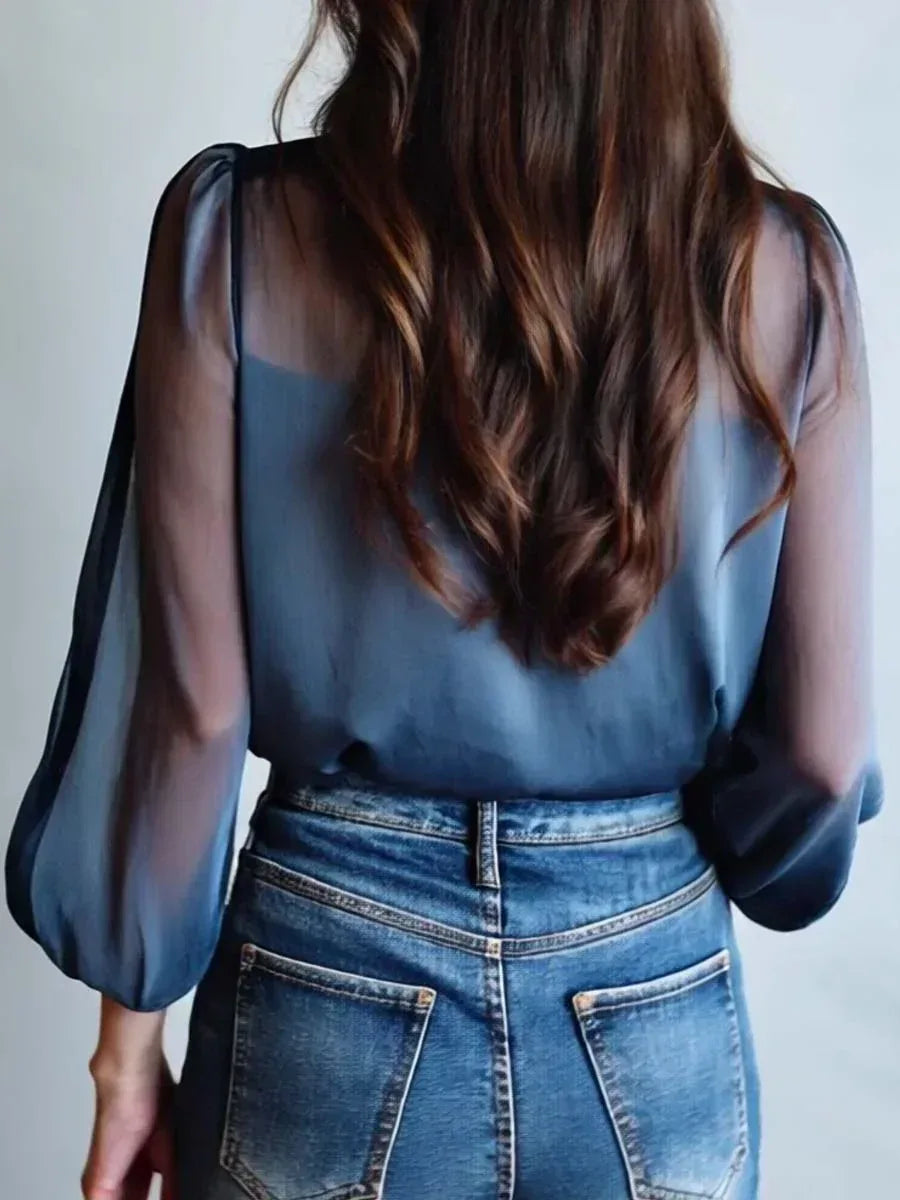 Floral Boho Chic Women's Blouse - Sarah and Emma Portland