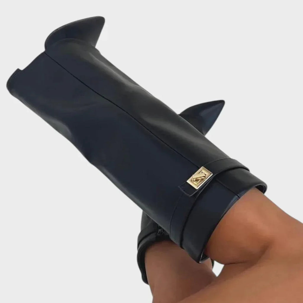Luna | High Leather Boots - Sarah and Emma Portland