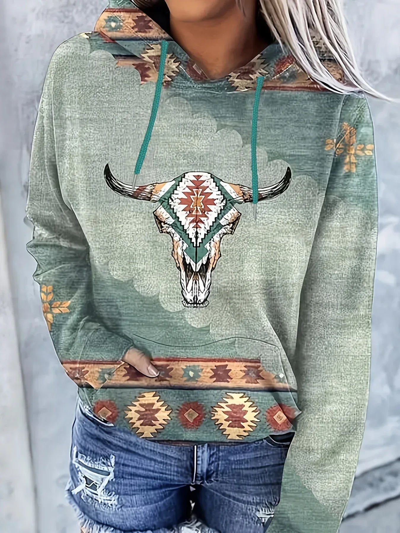 Jenna | Western Retro Hoodie - Sarah and Emma Portland