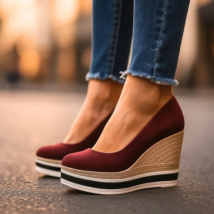 MILA BORDEAUX PLATFORMS - Sarah and Emma Portland