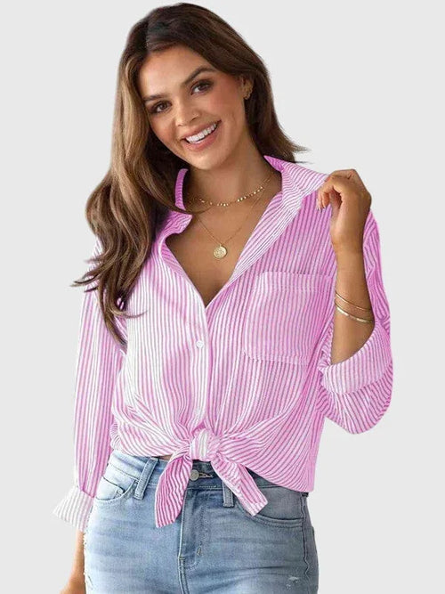 Ariana™ | Collared Neck Shirt - Sarah and Emma Portland