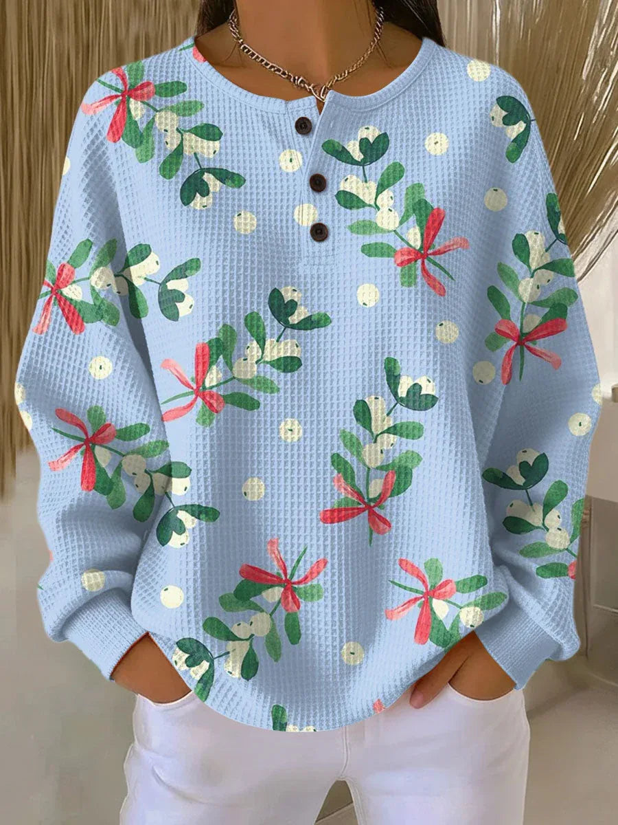 Maesira | Soft Sweater with Christmas Motif - Sarah and Emma Portland