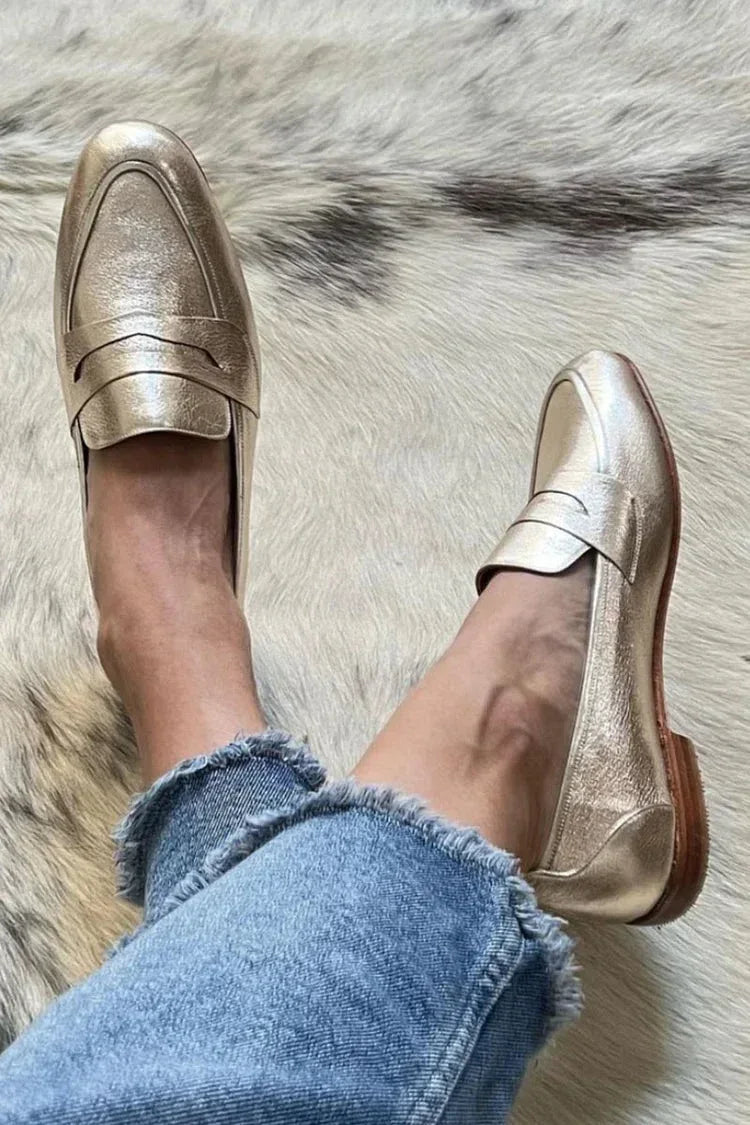 Hillary™ | Patchwork Loafer - Sarah and Emma Portland