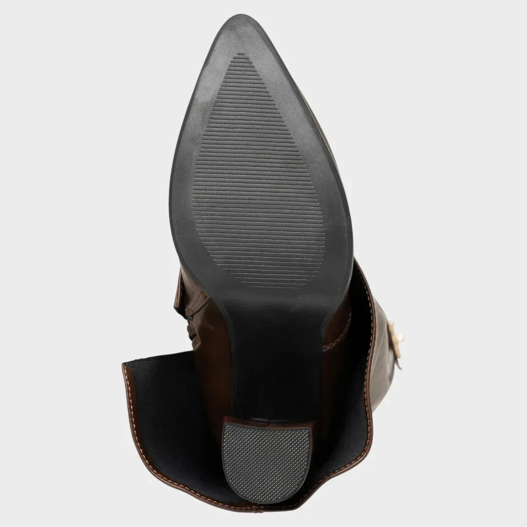 Luna | High Leather Boots - Sarah and Emma Portland