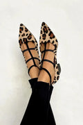 Liva™ | Leopard Strap Heels - Sarah and Emma Portland