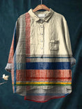 Lena | Artistic Stripes Shirt - Sarah and Emma Portland