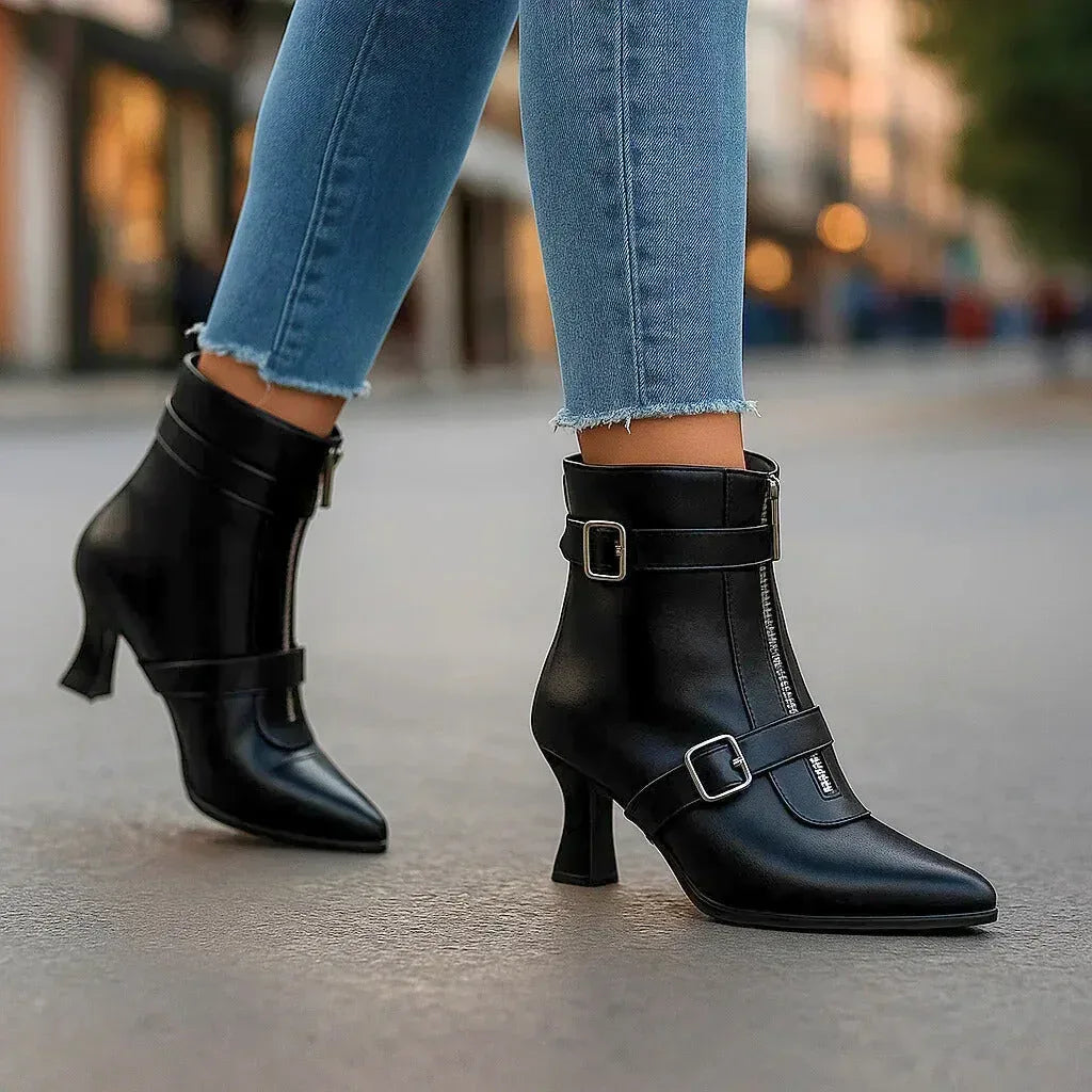 AMARA KAY HEEL BOOTS - Sarah and Emma Portland