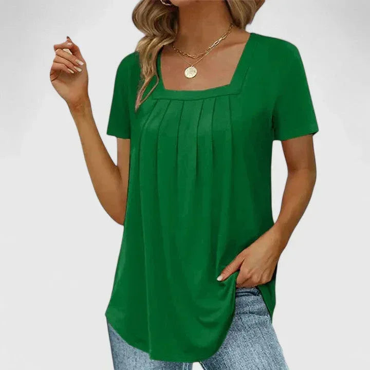 Lenabria | Elegant Summer Blouse - Sarah and Emma Portland
