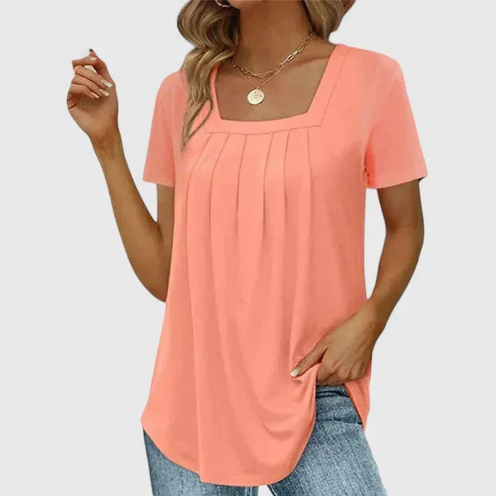 Lenabria | Elegant Summer Blouse - Sarah and Emma Portland