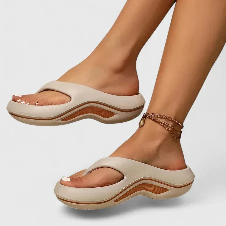 Juliette™ | Orthopedic Slide Sandals - Sarah and Emma Portland
