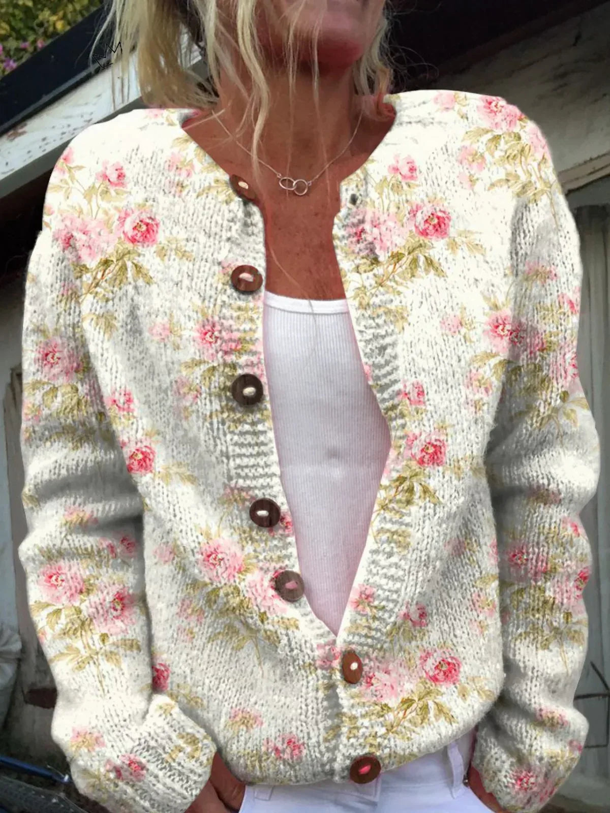 Elaris™ | Women’s Vintage Knit Cardigan Sweater - Sarah and Emma Portland