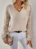 Elizabeth | Soft V-neck Sweater - Sarah and Emma Portland
