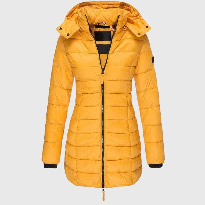 Elise™ - Long down jacket - Sarah and Emma Portland