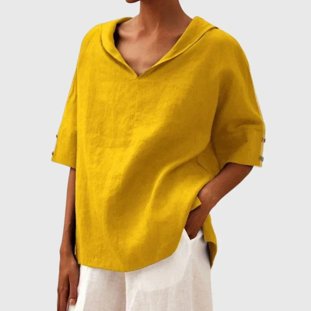 Joanna™ | Casual Loose-Fit Blouse - Sarah and Emma Portland