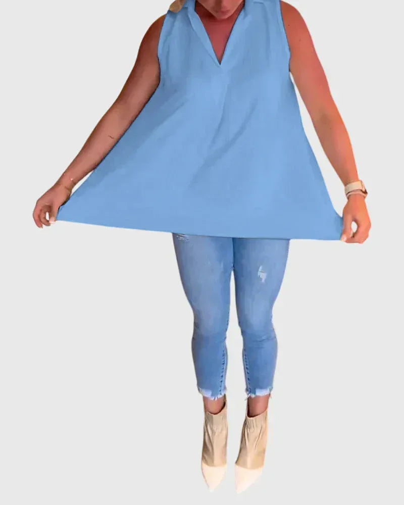 Lina™ | Sleeveless Top - Sarah and Emma Portland