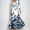Emily | Luxury Floral Dress - Sarah and Emma Portland
