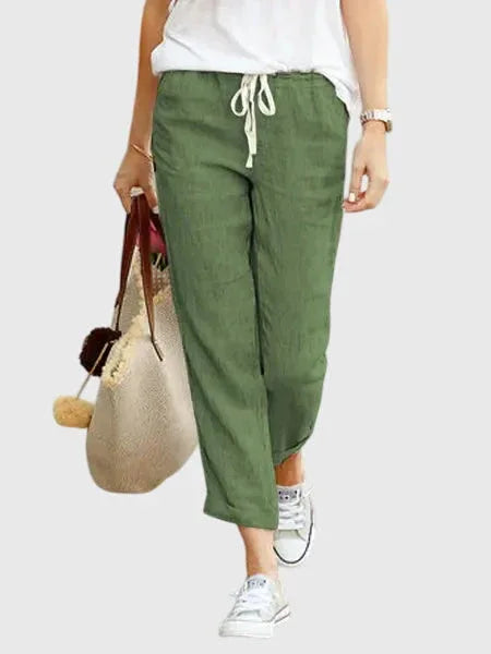 Zanra™ | Elegant Summer Pants - Sarah and Emma Portland