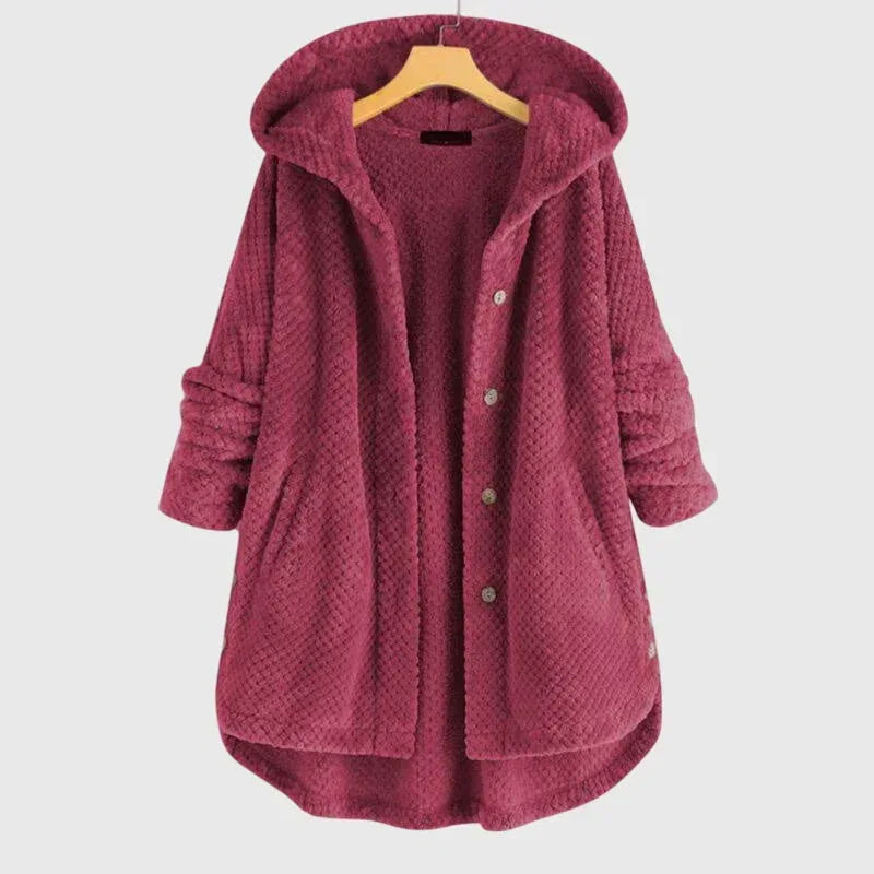 Franca™ - Fleece Jacket with Hood - Sarah and Emma Portland
