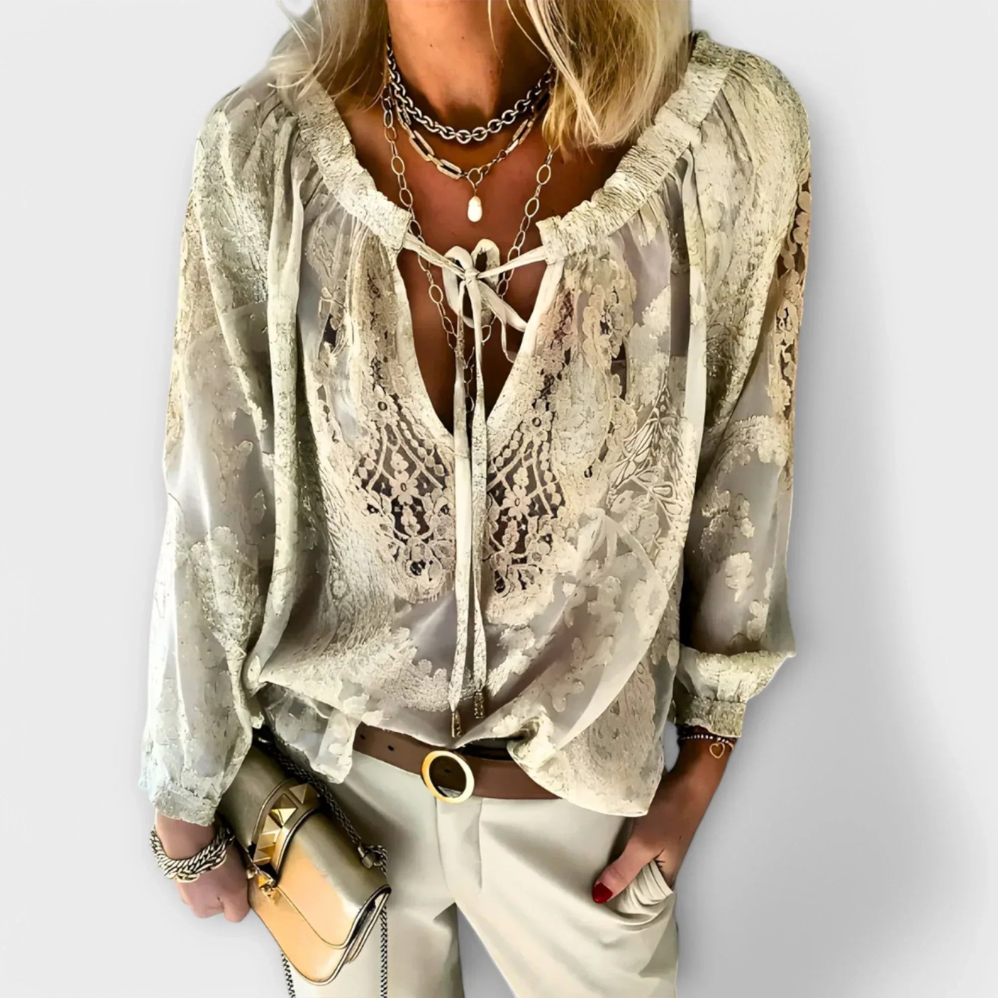 Brunetta | Sophisticated Blouse - Sarah and Emma Portland