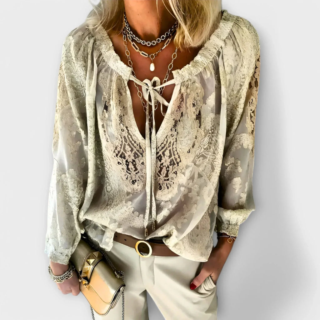 Brunetta | Sophisticated Blouse - Sarah and Emma Portland