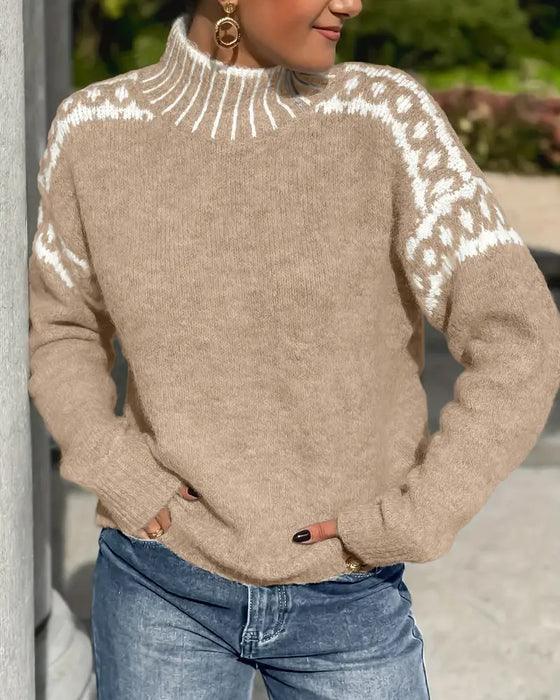 Livia – Knitted Sweater - Sarah and Emma Portland