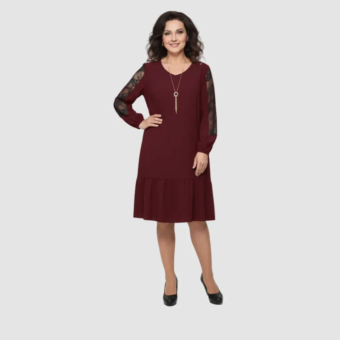 Laila™ Elegant Midi Dress - Sarah and Emma Portland