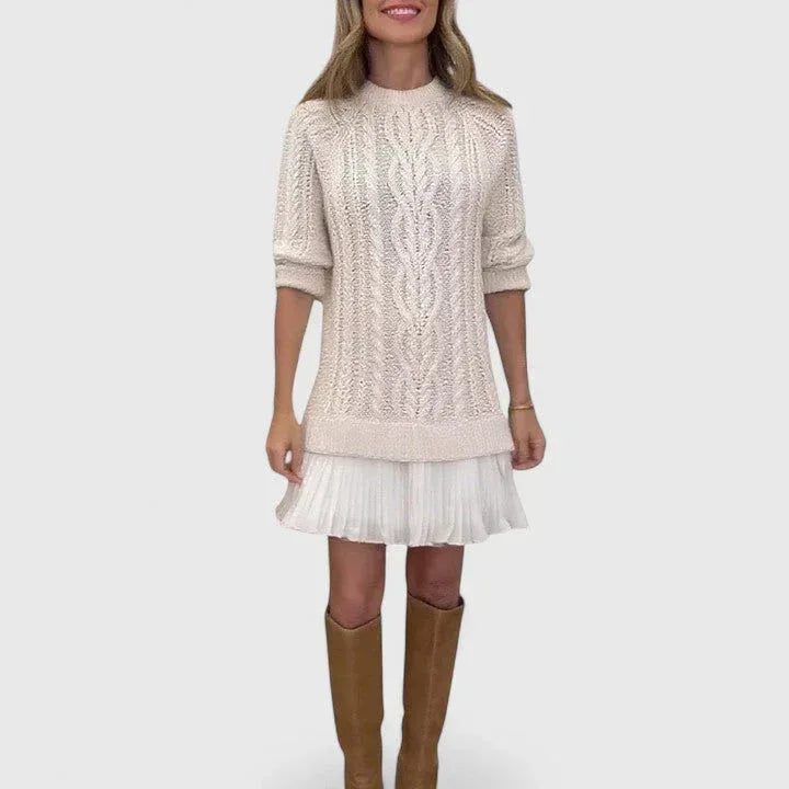 Ashlyndora | Elegant Sweater Dress - Sarah and Emma Portland