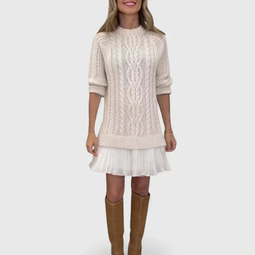 Ashlyndora | Elegant Sweater Dress - Sarah and Emma Portland