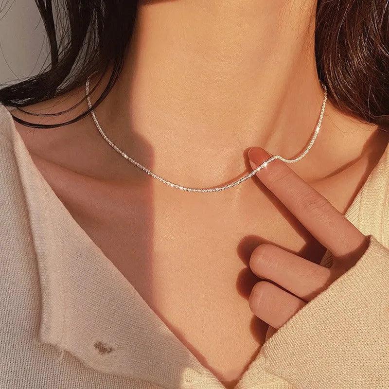 Elegance Clavicle Necklace - Sarah and Emma Portland