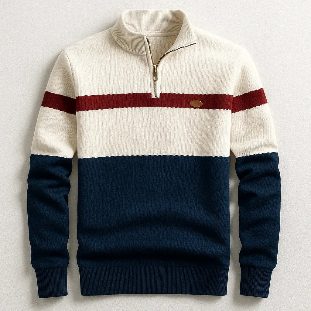 Elijah™ – Men’s Half-Zip Pullover for Everyday Wear - Sarah and Emma Portland