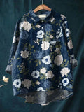 Charlotte | Elegant Floral Shirt - Sarah and Emma Portland