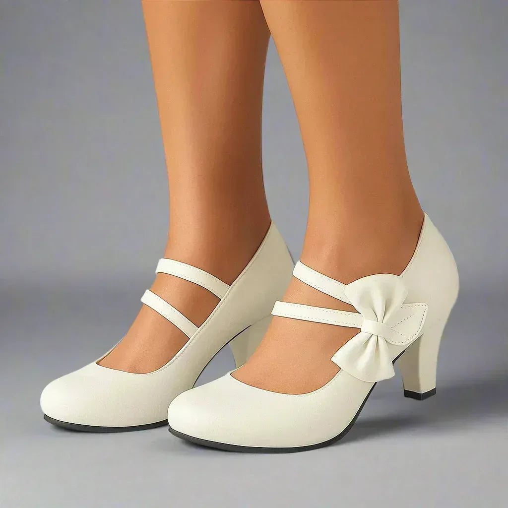 BELLA BOW HEELS - Sarah and Emma Portland