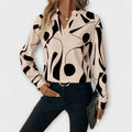 Lara™ Elegant Blouse With Design - Sarah and Emma Portland