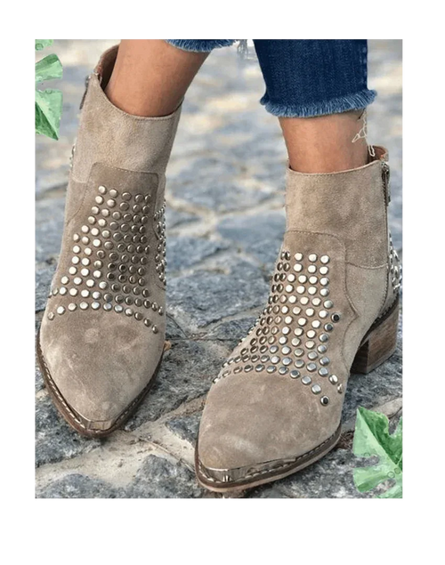 Aina™ | Studded Edge Boots - Sarah and Emma Portland