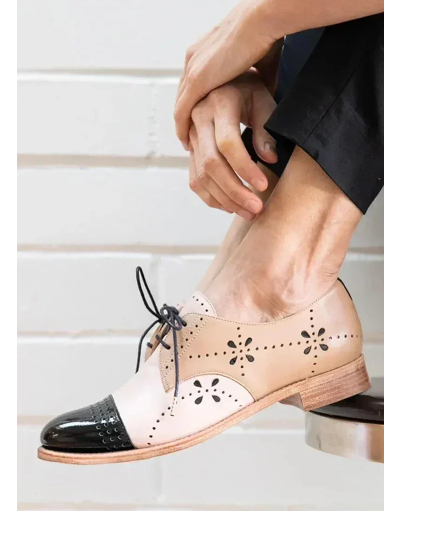 Sila™ | Two-Tone Oxfords - Sarah and Emma Portland