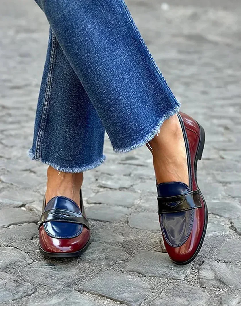 Zira™ | Tricolor Loafers - Sarah and Emma Portland