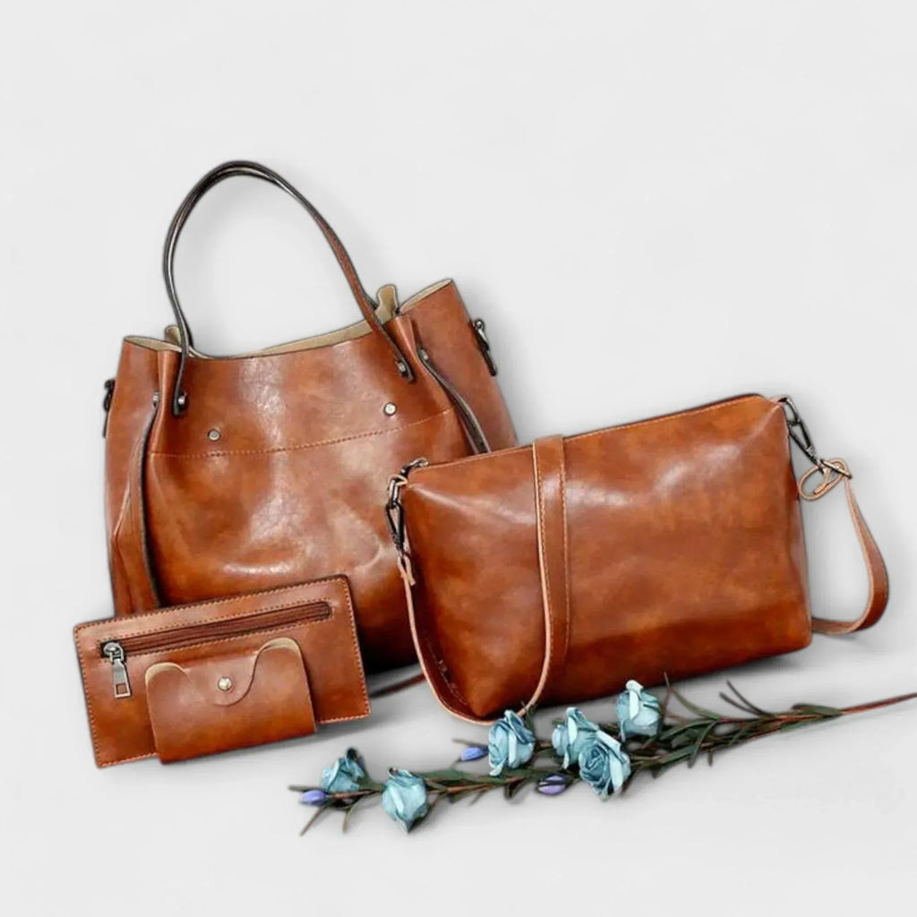 Isolde- 4-Piece Vintage Bag Set - Sarah and Emma Portland