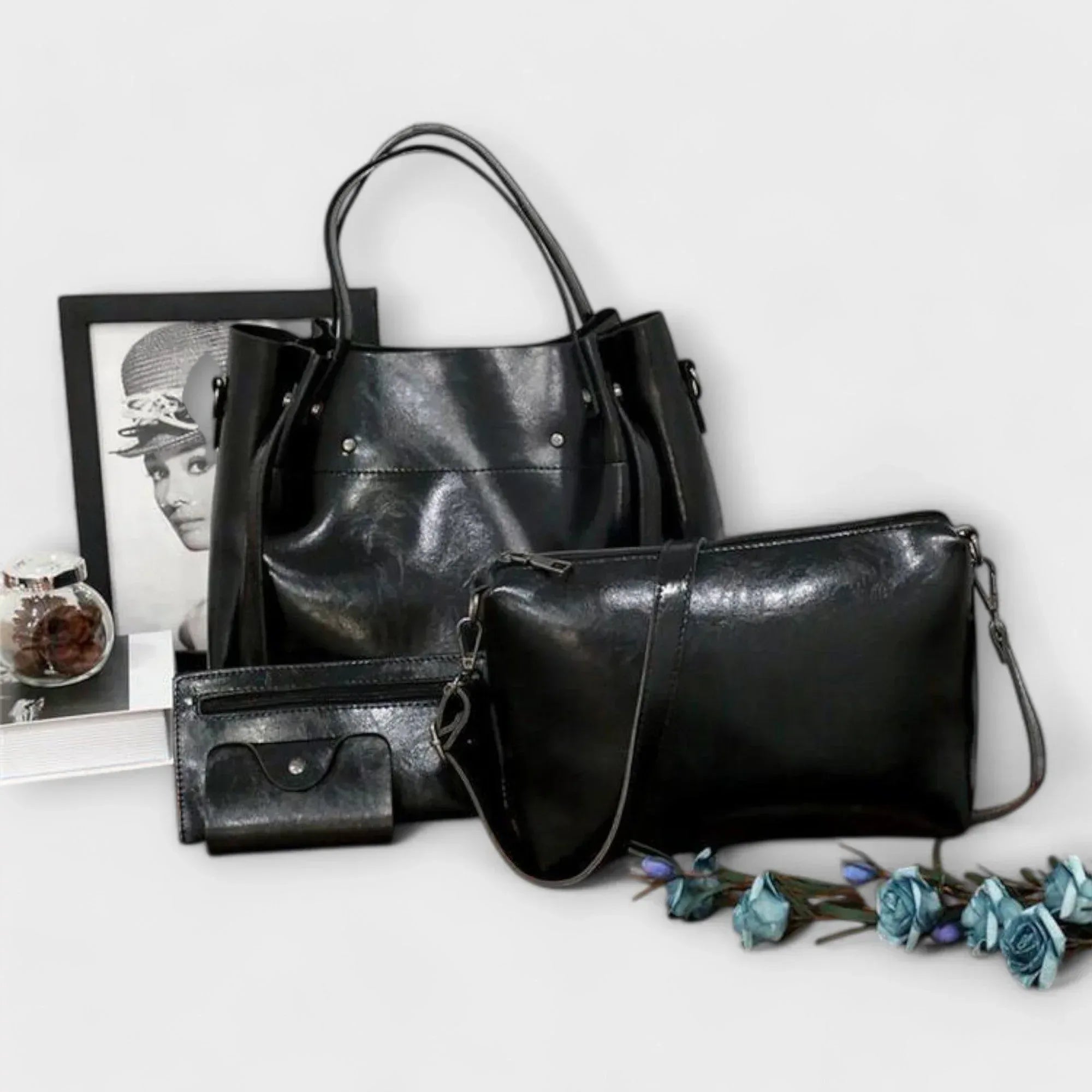 Isolde- 4-Piece Vintage Bag Set - Sarah and Emma Portland