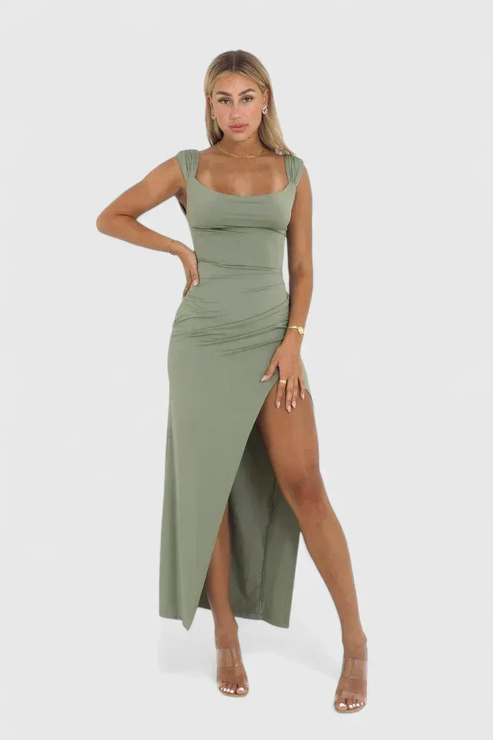 Coralya™ | Elegant Maxi Dress - Sarah and Emma Portland
