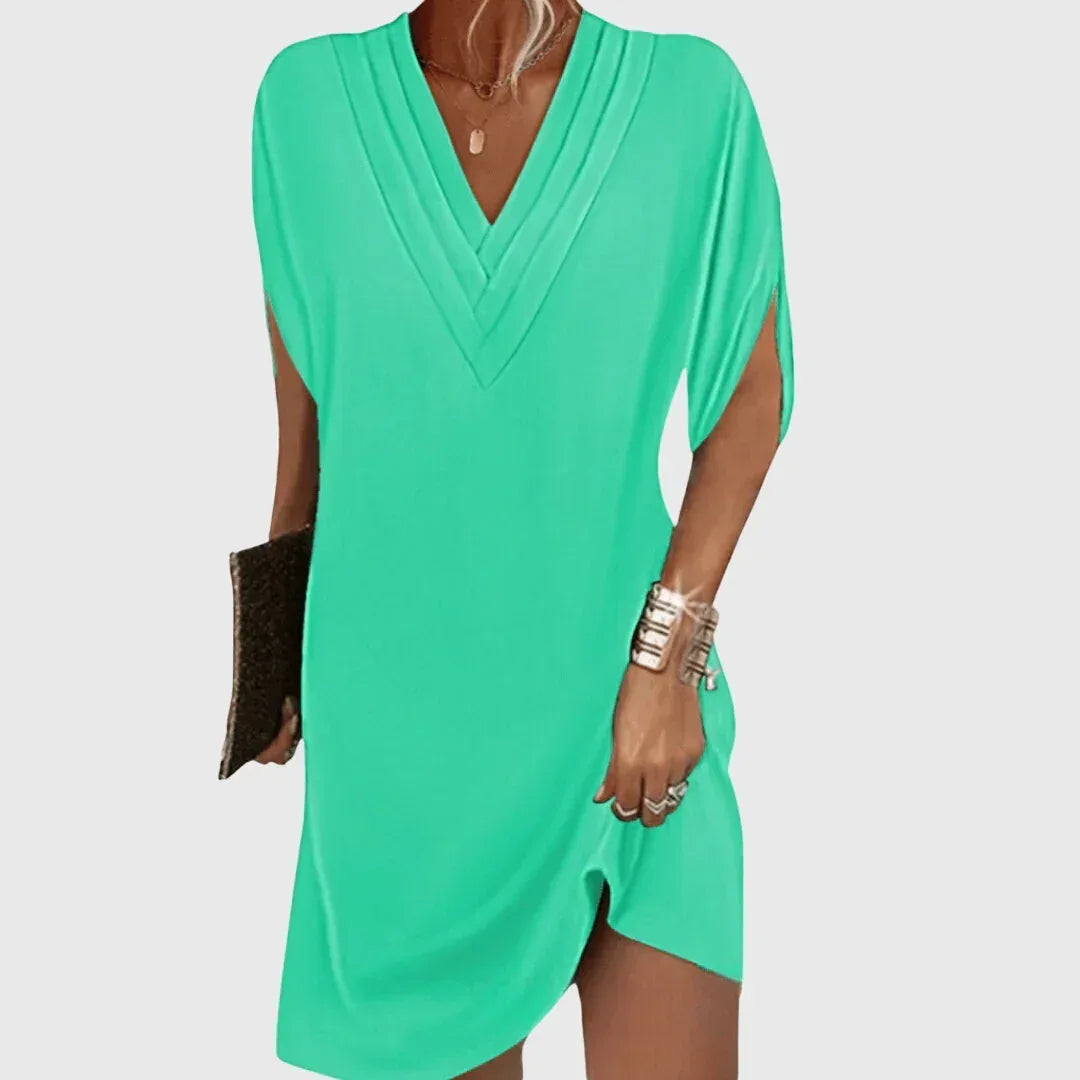 Anita | Elegant Tummy-Hiding Dress - Sarah and Emma Portland