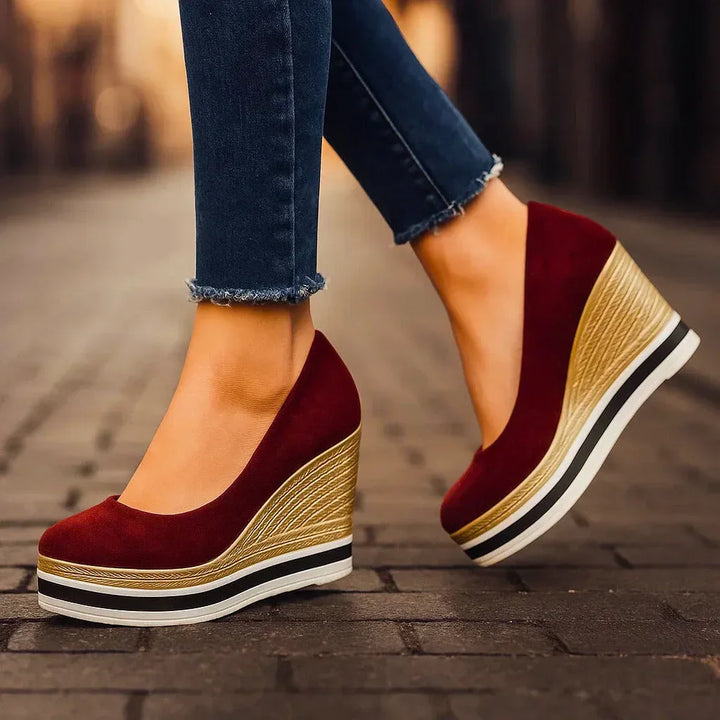 MILA BORDEAUX PLATFORMS - Sarah and Emma Portland