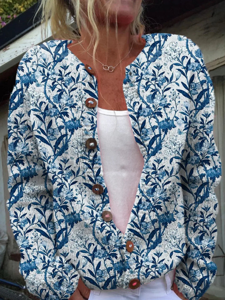 Evalora™ | Women’s Vintage Knit Cardigan Sweater - Sarah and Emma Portland