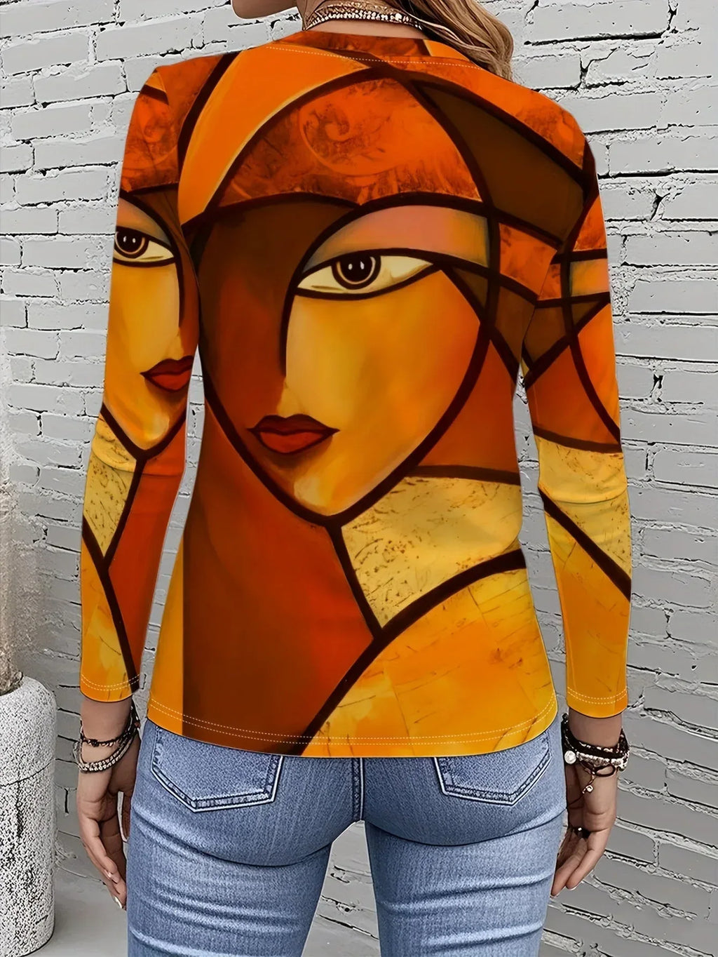 Arden | Geometric Art T-Shirt - Sarah and Emma Portland