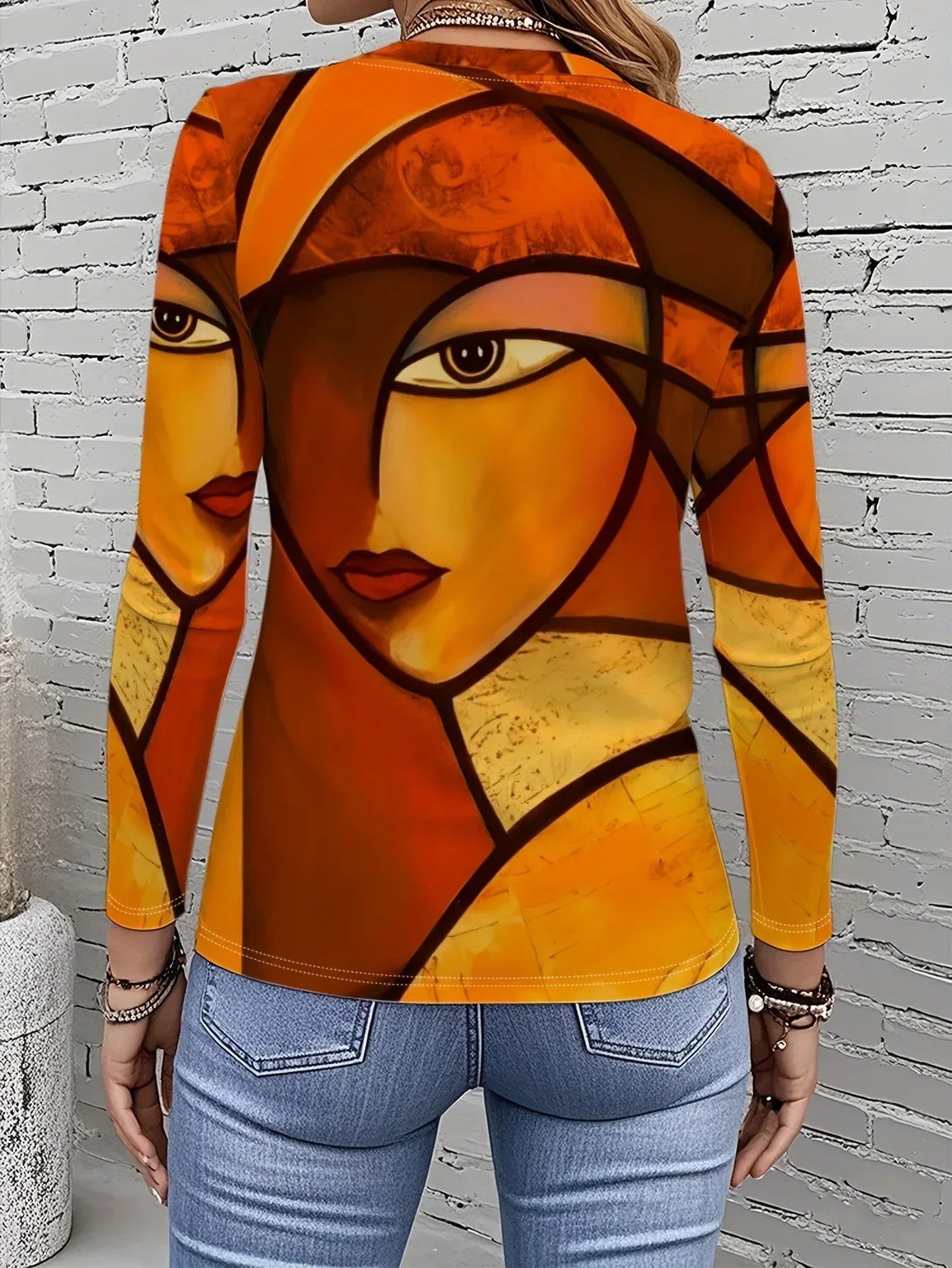 Arden | Geometric Art T-Shirt - Sarah and Emma Portland