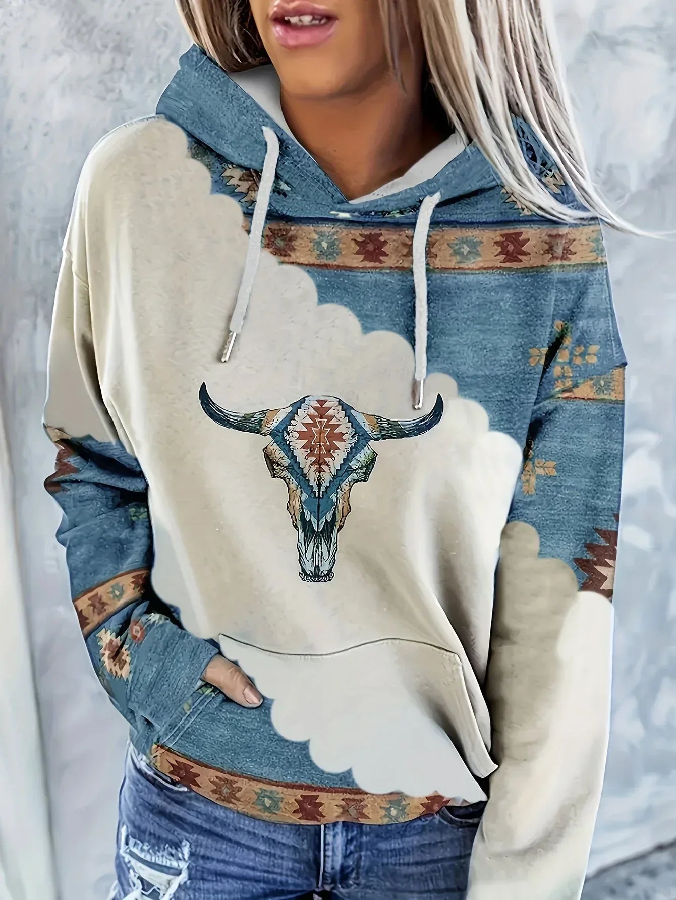 Jenna | Western Retro Hoodie - Sarah and Emma Portland