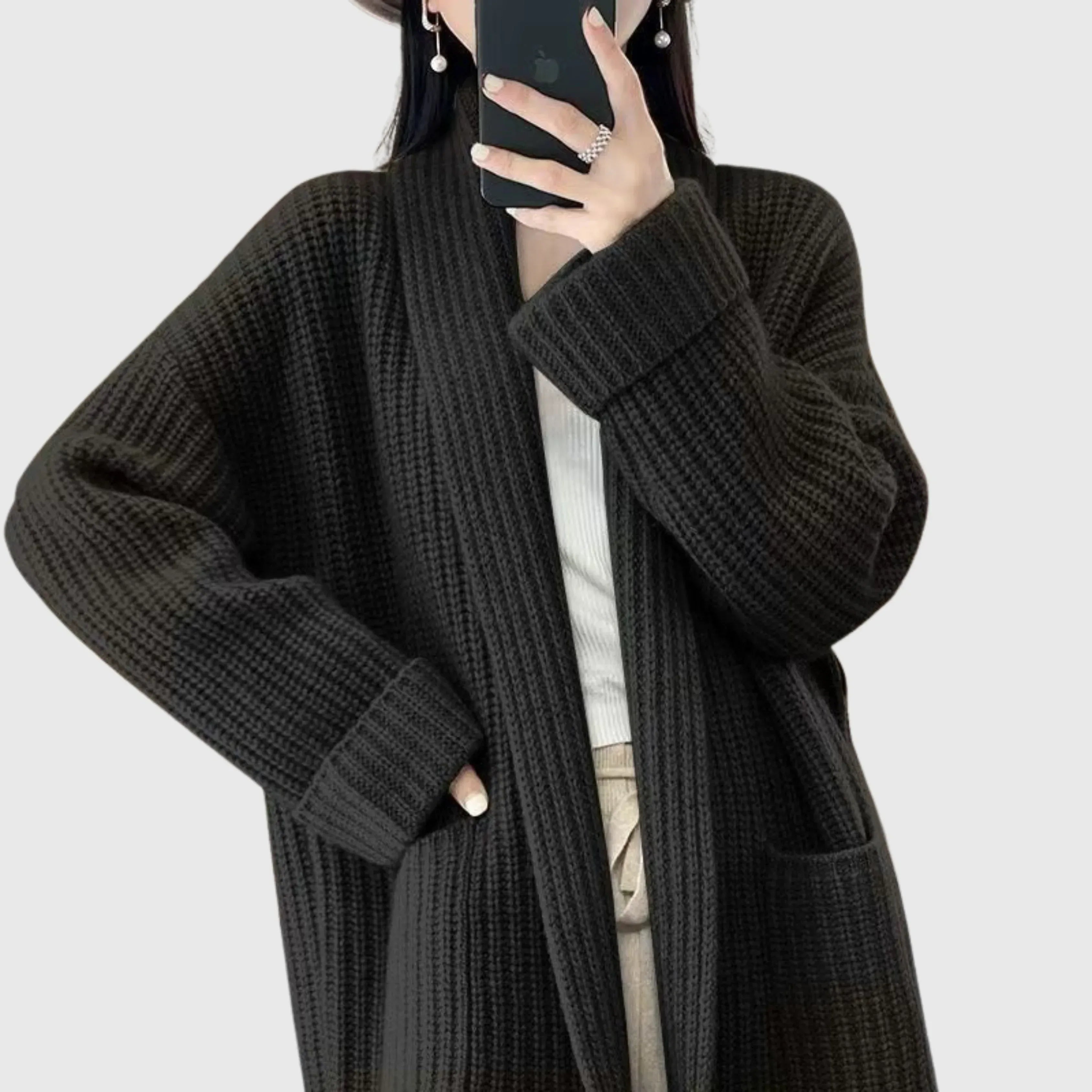 Amy | Comfortable Cardigan - Sarah and Emma Portland
