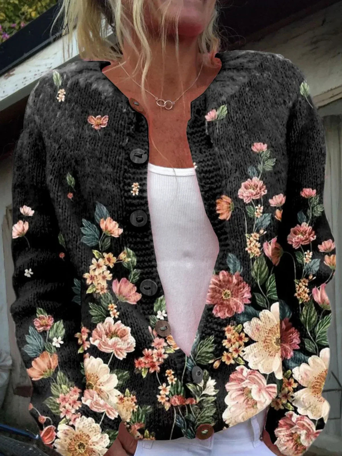 Elara™ | Women’s Vintage Cardigan Sweater - Sarah and Emma Portland