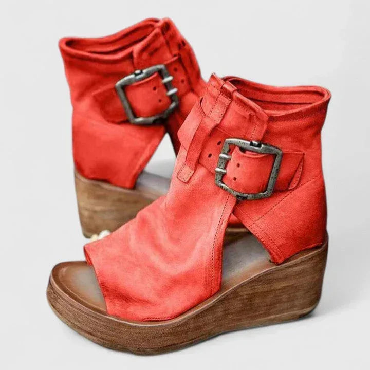 Jess | Orthopedic Wedge Sandals - Sarah and Emma Portland