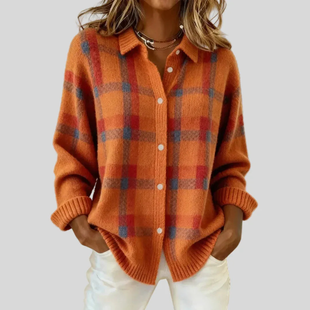 Lucienne | Retro Check Sweater