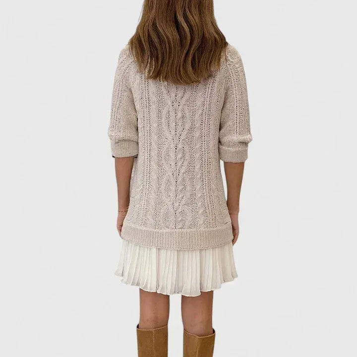 Ashlyndora | Elegant Sweater Dress - Sarah and Emma Portland